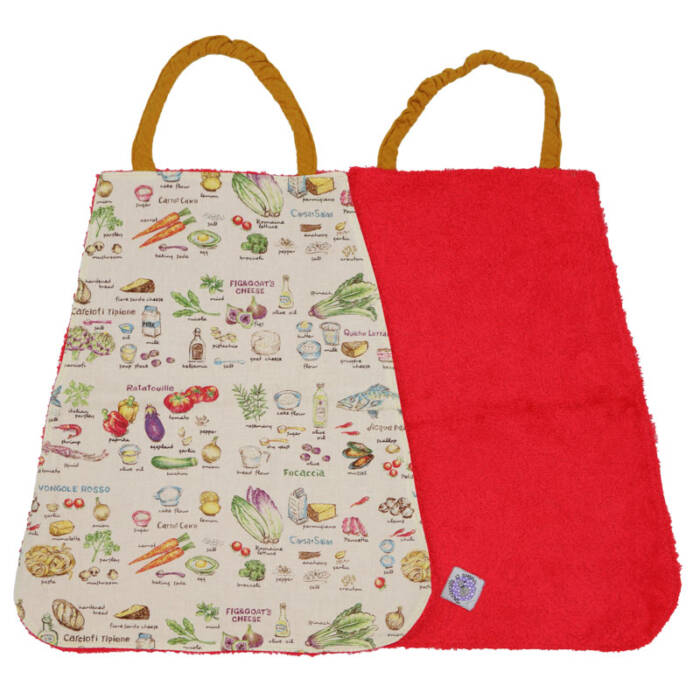 Bavoir de maternelle "Ratatouille"